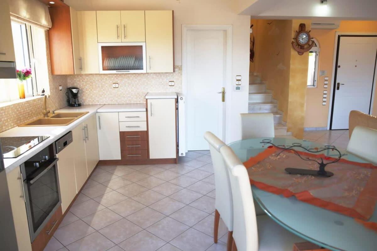 Schinias Bright Spacious Maisonette-Panoramic View Марафон Экстерьер фото