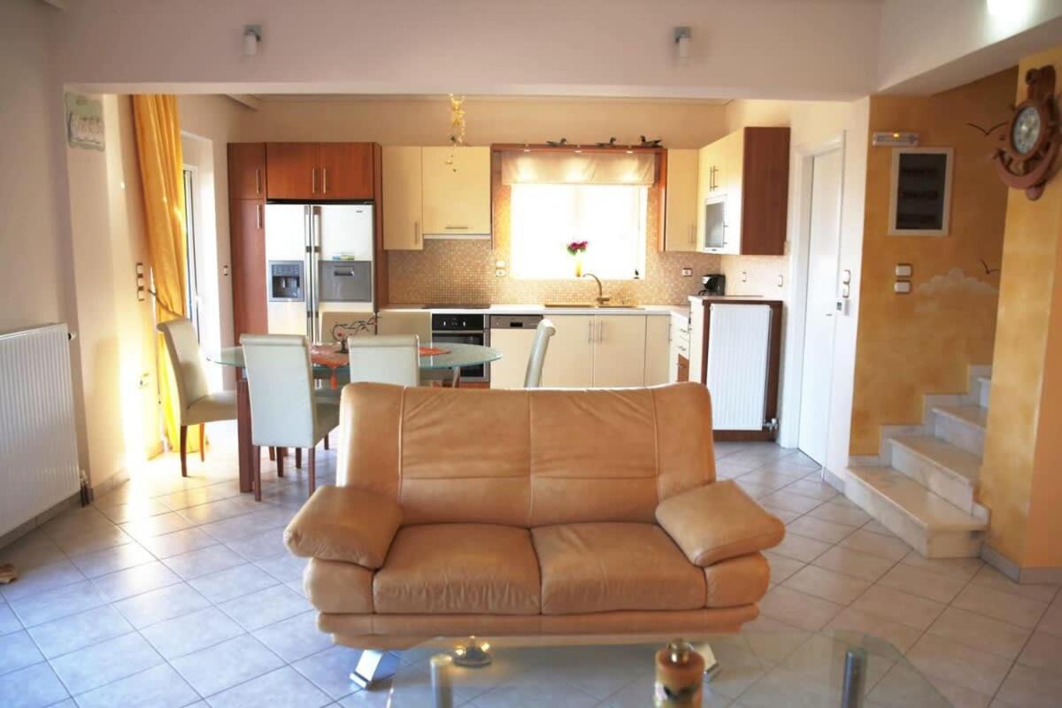 Schinias Bright Spacious Maisonette-Panoramic View Марафон Экстерьер фото