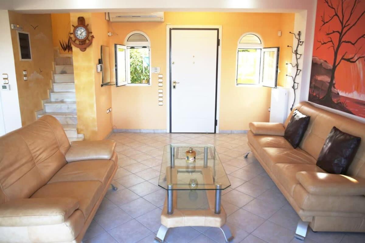 Schinias Bright Spacious Maisonette-Panoramic View Марафон Экстерьер фото